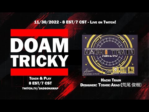 It's TRICKY: Hachi Train Live Teach & Play
