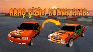 Araç çizim kopyalama - Car Parking Hile