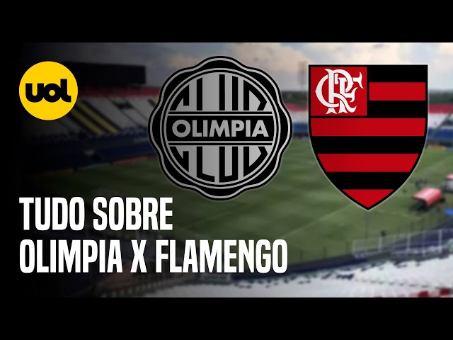 FLAMENGO X OLIMPIA, COPA LIBERTADORES