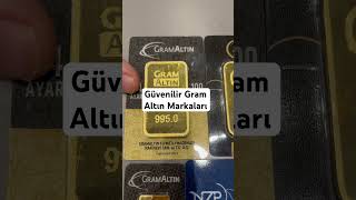 Güvenilir gram altın markaları nelerdir? #gramaltın #altın #gold #ons 