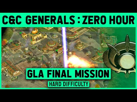 C&C Zero Hour - GLA Final Mission 5 - Sneak Attack [Hard / Patch 1.04] 1080p