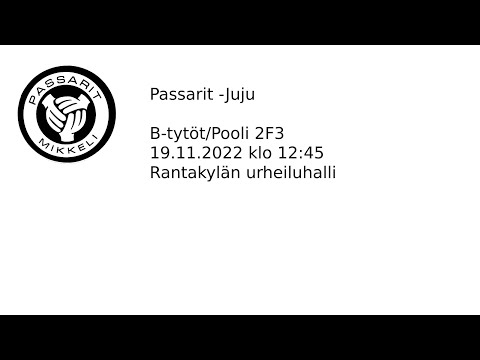B-tytöt Passarit - Juju 19.11.2022 klo 12:45