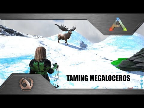 Ark Survival Evolved - Taming Megaloceros