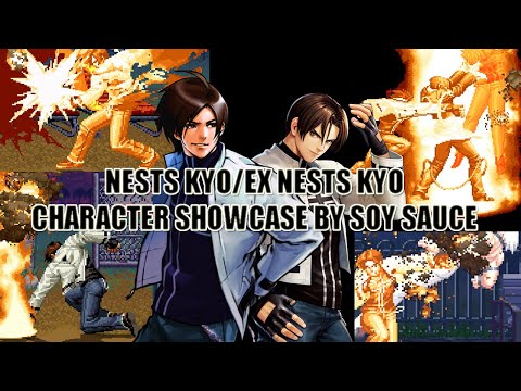 KOF MUGEN - NESTS Kyo/EX NESTS Kyo Character Showcase by @soysauce2605