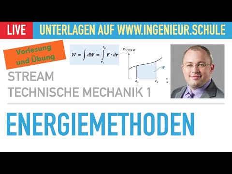 Energiemethoden – Vorlesung und Übung – Technische Mechanik 1 – Stereostatik