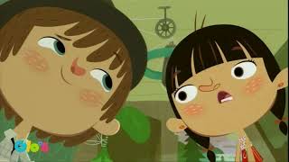 French Cartoon Girl Foot Tickled