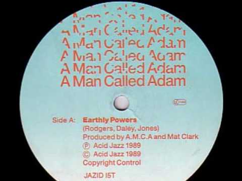 A Man Called Adam - Techno Powers - Acid Jazz Records UK 1989