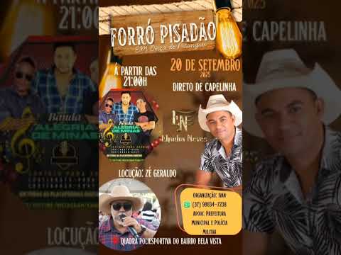 Forró Pisadão em Onça de Pitangui