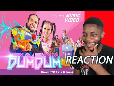 African reaction to Marisha ft La Signore - DUM DUM (Official Music Video)
