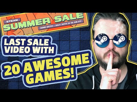 STEAM SUMMER SALE 2025 - Last Summer Sale video - 20 Awesome games!