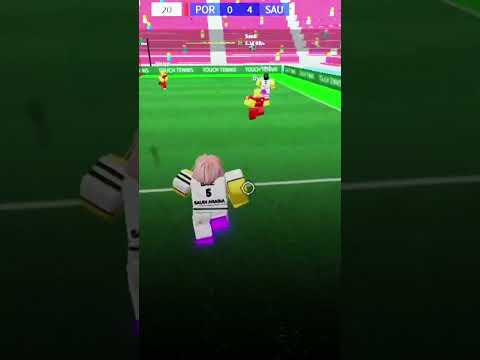 sneaky in tsw league game | #shorts #roblox #touchfootball