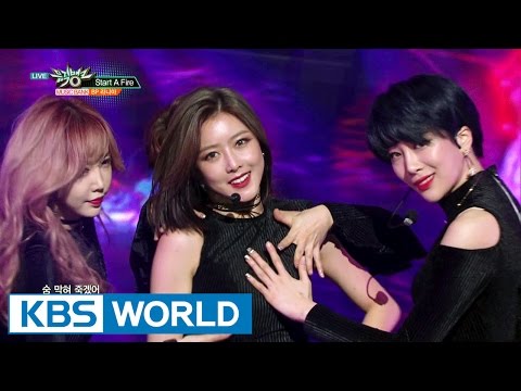 BP RANIA (BP 라니아) - Start A Fire [Music Bank / 2017.01.06]