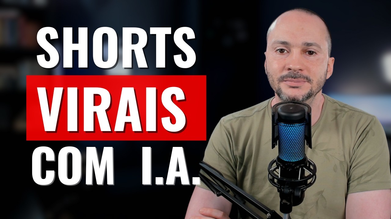 A MELHOR I.A. para Criar Shorts no YouTube (apenas 3 cliques)