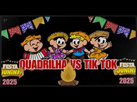 QUADRILHA VS TIK TOK 2025 EDTS~FBI#quadrilha #views