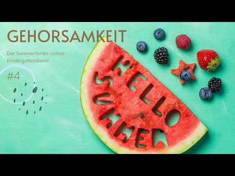 GEHORSAMKEIT I Kindergottesdienst der Elim Leipzig I 22.08.2021