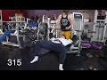 405 LBS Bench Press as a Teen!