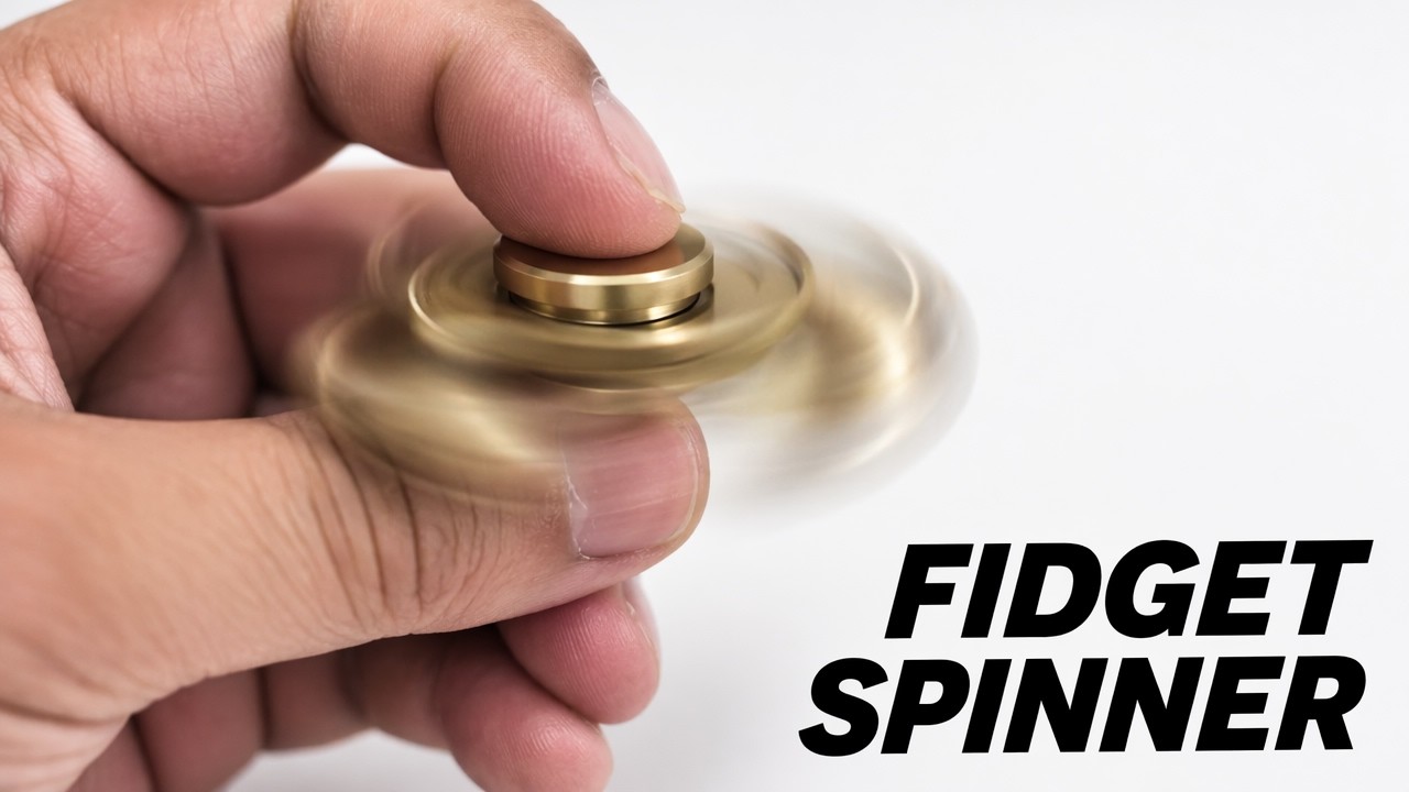 Miniatura da avaliação em vídeo de Fidget Spinner Aydsutr Corrente Transformável de Alta Precisão