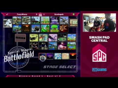 The Smash Lab 94 WR1 - FuzzyWuzzy (Falco) vs ilovebagelz (Luigi)