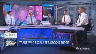 Trade war escalates, stocks surge: Why?
