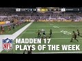 Best Madden 17 Fan Plays Of The Week 3 30 NFL