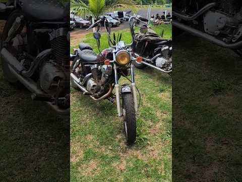 Viragos 250 no encontro de carros antigos em São Jorge D'Oeste - PR #antigos #motos #reliquias