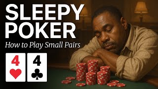 FALL ASLEEP to Poker: How to Play Small Pocket Pairs in Texas Hold ’Em