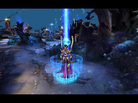 League of Legends - Karma (Recall & Respawn Animation)
