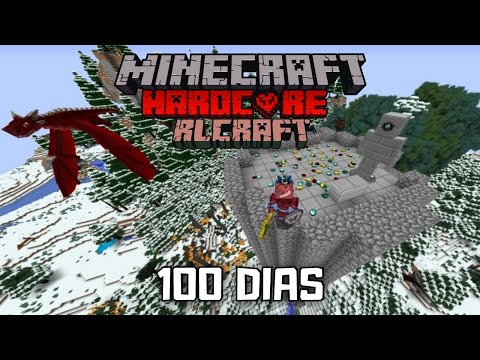🔥SOBREVIVI 100 DIAS NO MODPACK MAIS DIFÍCIL DO MINECRAFT... E isso aconteceu - RLCraft🔥