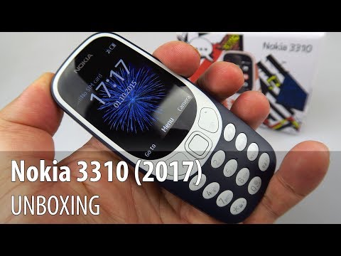 Nokia 3310 (2017) Unboxing (Nokia HMD Global Feature Phone)