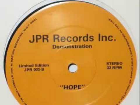 JPR Productions - Hope (Cause I've Learned To Cope)