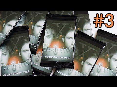 The X-Files CCG: 9x Booster Pack Opening / Unboxing & Review #3 [Premiere Set] (1996) | Rick Adams