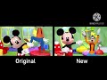Mickey Mouse Clubhouse And Mickey Mouse Clubhouse Hot Dog Song Comparison