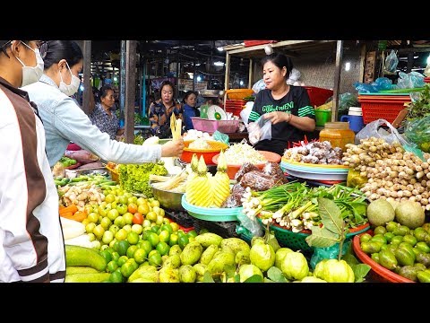 Wet Market Scenes, Boeng Keng Kang Market Tour, Cambodian Market Scenes