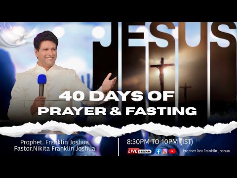 LIVE | DAY-32 | SIT, WALK & STAND | POWERFUL PROPHETIC WORD AND PRAYERS BY PROPHET FRANKLIN JOSHUA