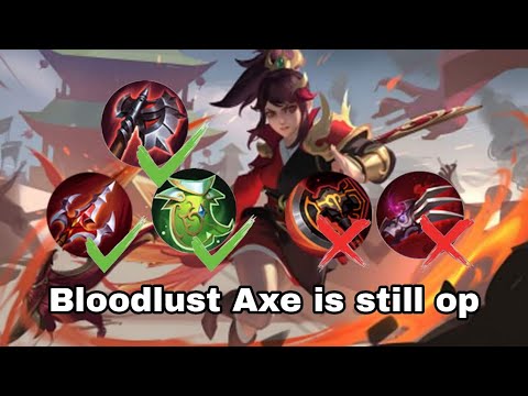Bloodlust Axe is still op |  Ruby Mobile Legends gameplay #2 #mobilelegends