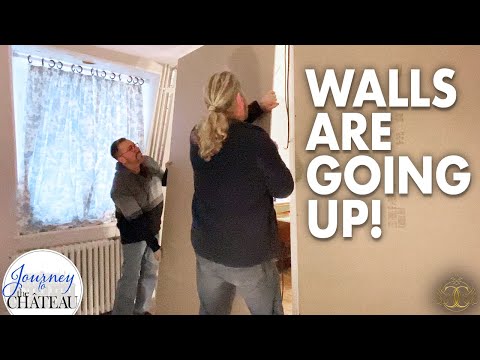 Walls are Going Up! 🛠️ CHATEAU Renovation Progress