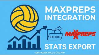 MaxPreps Help with Water Polo Stats App