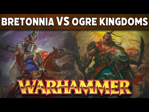 Bretonnia vs Ogre Kingdoms Warhammer Fantasy 8th Edition Battle Report