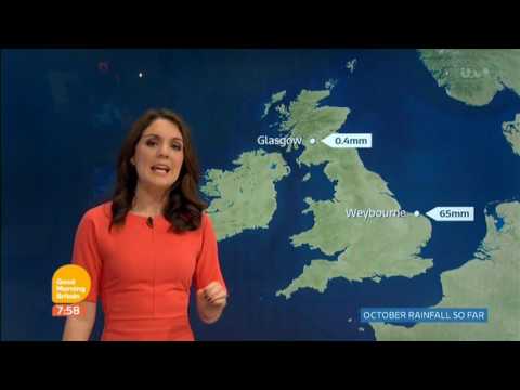 Laura Tobin GMB Weather 2016 10 13