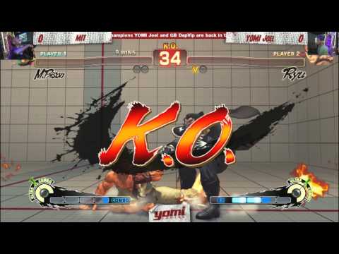 WB Round 3: MIT (M. Bison/Poison) vs. YOMI Joel (Ryu) - USF4; Capcom/Anime Week 2