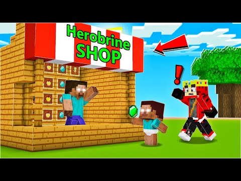 Dante Hindustani Shorts: Baby Herobrine's Minecraft Store!