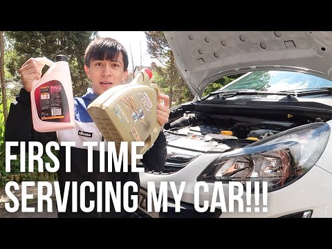 SERVICING MY CAR FOR THE FIRST TIME!