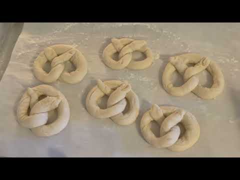 Soft Pretzels using Pizza Dough