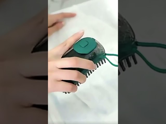 فرشاة تنظيف قابلة لإعادة التعبئة، خزان للصابون السائل لتسهيل عملية التنظيف، موزع صابون ذاتي، فرشاة صحون وتنظيف الملابس وتنظيف الأحذية