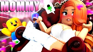 MOMMY VOICE TROLLING in Roblox Da Hood Voice Chat