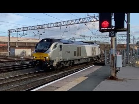 Class 68 | 68010 ‘Oxford Flyer’ | Direct Rail Services - DRS / Chiltern Railways | Crewe | 09/02/23