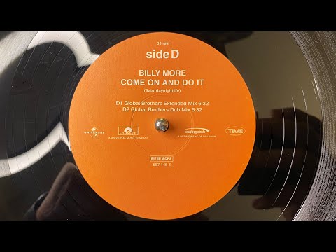 Billy More – Come On And Do It (Global Brothers Dub Mix) - Zeitgeist – 587 136-1 (2001)