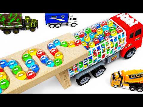 HABA Marble Run: Mesmerizing Wooden Marbles Racing Through Air ASMR