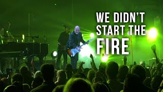 “We Didn’t Start the Fire” live – March 24, 2017 Lincoln, NE