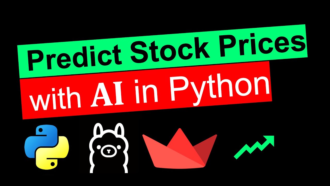 AI Stock Price Prediction Using Large Language Models in Python